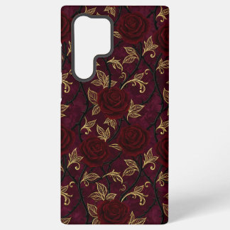 Vampire Rose Garden Pattern Phone Case Samsung Galaxy Hoesje