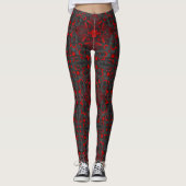 Vampire Rose Leggings (Voorkant)