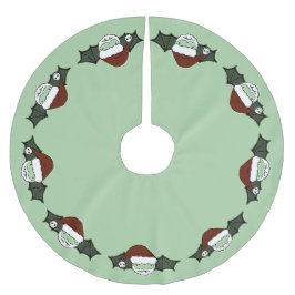 Vampire Santa Bat Kerstboom Rok