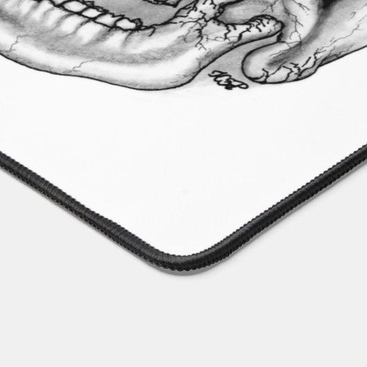 Vampire schedel bureaumat (Hoek)