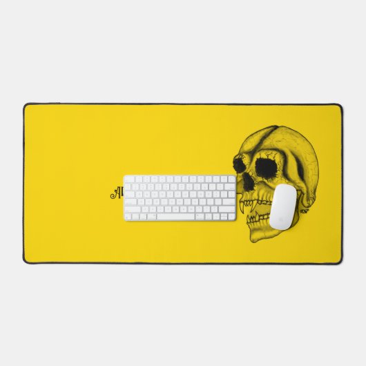 Vampire schedel bureaumat (Keyboard & Muis)