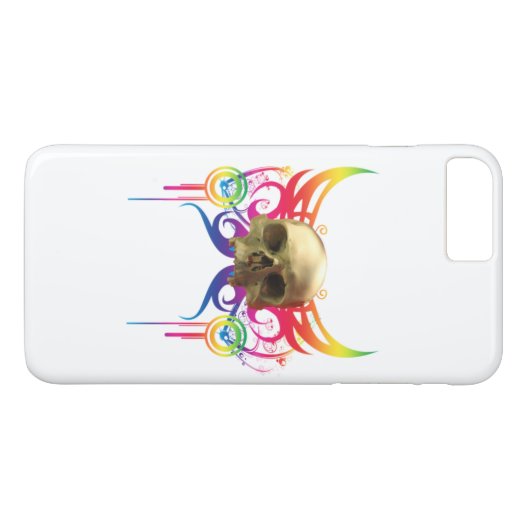 Vampire schedel Case-Mate iPhone case (Achterkant (Horizontaal))