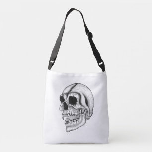 Vampire schedel crossbody tas