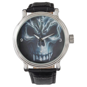 Vampire schedel horloge
