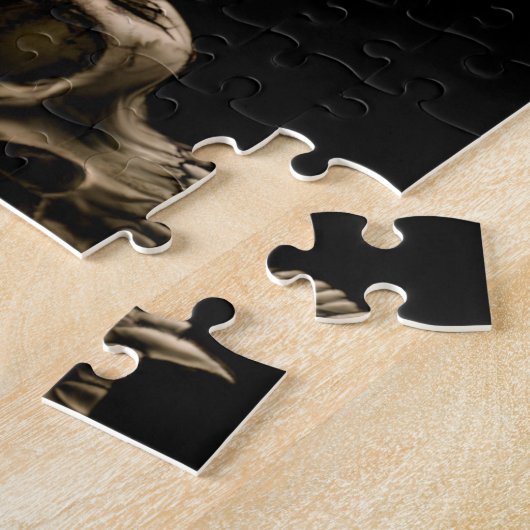 Vampire schedel legpuzzel (Zijkant)