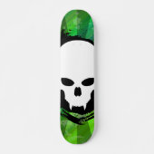 Vampire schedel persoonlijk skateboard (Voorkant)