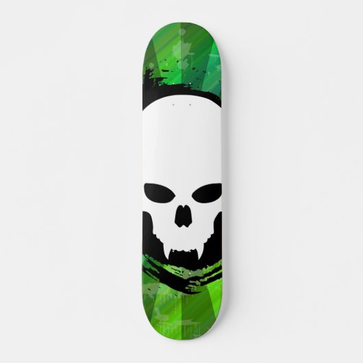 Vampire schedel persoonlijk skateboard (Voorkant)