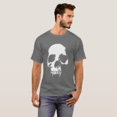 Vampire schedel t-shirt (Voorkant volledig)