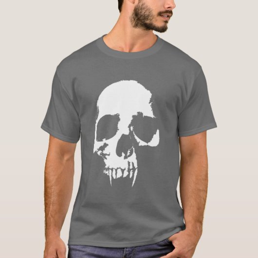 Vampire schedel t-shirt (Voorkant)