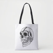 Vampire schedel tote bag (Voorkant)