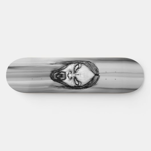 Vampire Skull II Skateboard Deck (Horizontaal)
