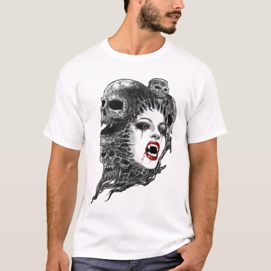 VAMPIRE SKULLS T-SHIRT (Voorkant)