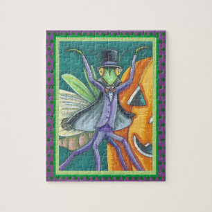 VAMPIRE SLAGTANDEN BIDENDE MANTIS HALLOWEEN INSECT LEGPUZZEL