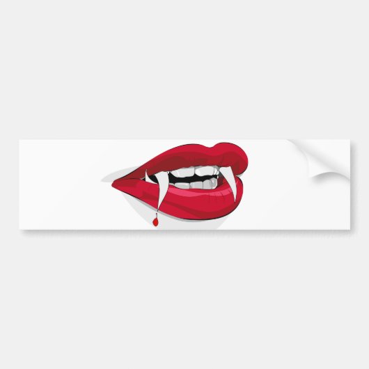 Vampire Smile Thunder_Cove Bumpersticker (Voorkant)