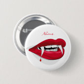 Vampire Smile Thunder_Cove Ronde Button 5,7 Cm (Voorkant /achterkant)