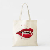 Vampire Smile Thunder_Cove Tote Bag (Achterkant)