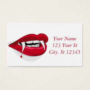 Vampire Smile Thunder_Cove Visitekaartje