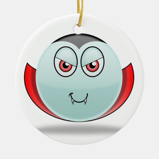Vampire Smilie Ornament (Voorkant)