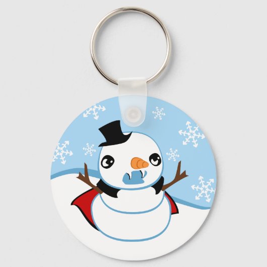Vampire Snowman Sleutelhanger (Voorkant)