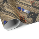 Vampire Spinnen Web Inpakpapier (Rol Hoek)