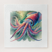 vampire squid 171024AREF124 - Watercolor Legpuzzel (Verticaal)