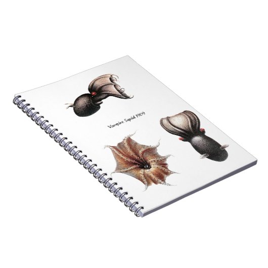 Vampire Squid Notebook Notitieboek (Rechterzijde)