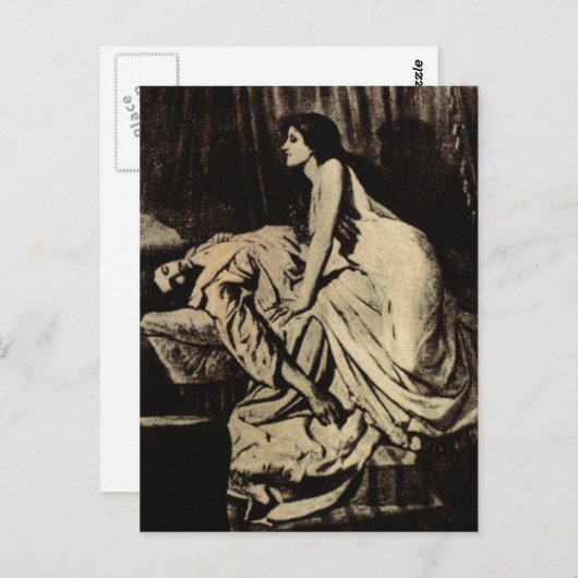 Vampire Stalker Briefkaart (Voorkant / Achterkant)