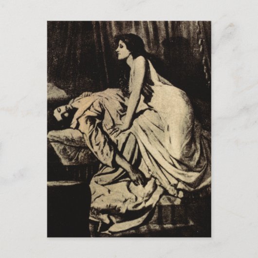 Vampire Stalker Briefkaart (Voorkant)