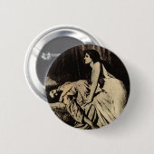 Vampire Stalker Ronde Button 5,7 Cm (Voorkant /achterkant)