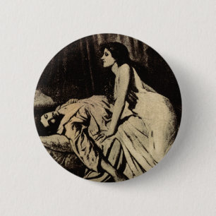 Vampire Stalker Ronde Button 5,7 Cm