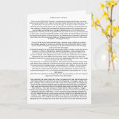 Vampire Story Kaart (Gele Bloem)