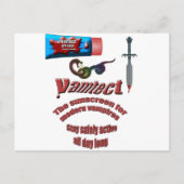 Vampire Sunscreen Briefkaart (Voorkant)