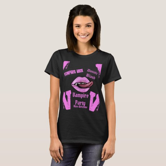 VAMPIRE T-SHIRT (Voorkant volledig)