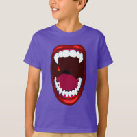 Vampire Tanden Kampy Horror Show Tanden Rode Lippe