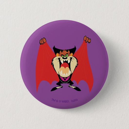 Vampire TAZ™ Ronde Button 5,7 Cm (Voorkant)