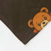 Vampire Teddy Halloween Blanket Fleece Deken (Hoek)