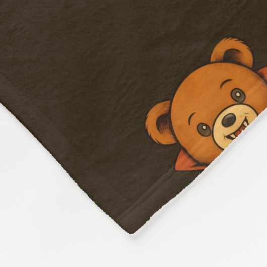 Vampire Teddy Halloween Blanket Fleece Deken (Hoek)