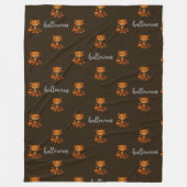 Vampire Teddy Halloween Deken (Voorkant)