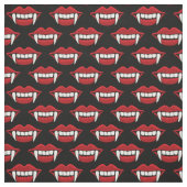 Vampire Teeth Funny Halloween Stof (Swatch)