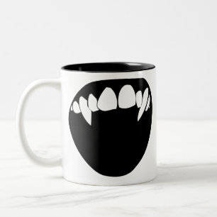 Vampire Teeth Tweekleurige Koffiemok