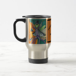 VAMPIRE TRANSYLVANIA MANTIS, COMMUTER TRAVEL MUG REISBEKER