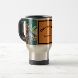 VAMPIRE TRANSYLVANIA MANTIS, COMMUTER TRAVEL MUG REISBEKER
