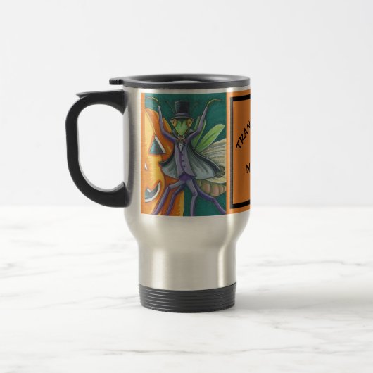VAMPIRE TRANSYLVANIA MANTIS, COMMUTER TRAVEL MUG REISBEKER (Links)