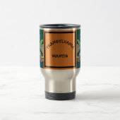 VAMPIRE TRANSYLVANIA MANTIS, COMMUTER TRAVEL MUG REISBEKER (Center)