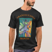 VAMPIRE TRANSYLVANIA MANTIS HALLOWEEN T-SHIRT (Voorkant)