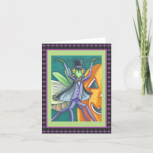 VAMPIRE TRANSYLVANIA PRAYING MANTIS NOTE KAART Bln