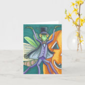 VAMPIRE TRANSYLVANIA PRAYING MANTIS NOTE KAART Bln (Gele Bloem)