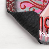 Vampire Unicorn mousepad Muismat (Hoek)