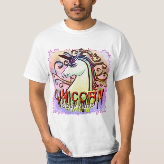 Vampire Unicorn T-shirt (Voorkant)