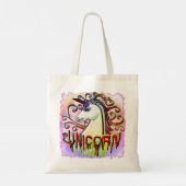 Vampire Unicorn Tote Bag (Achterkant)